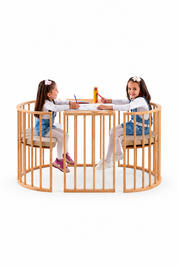 Bamgidoo PLAY  70×120 70x70 7 in 1 Büyüyen Beşik + Uyku Seti