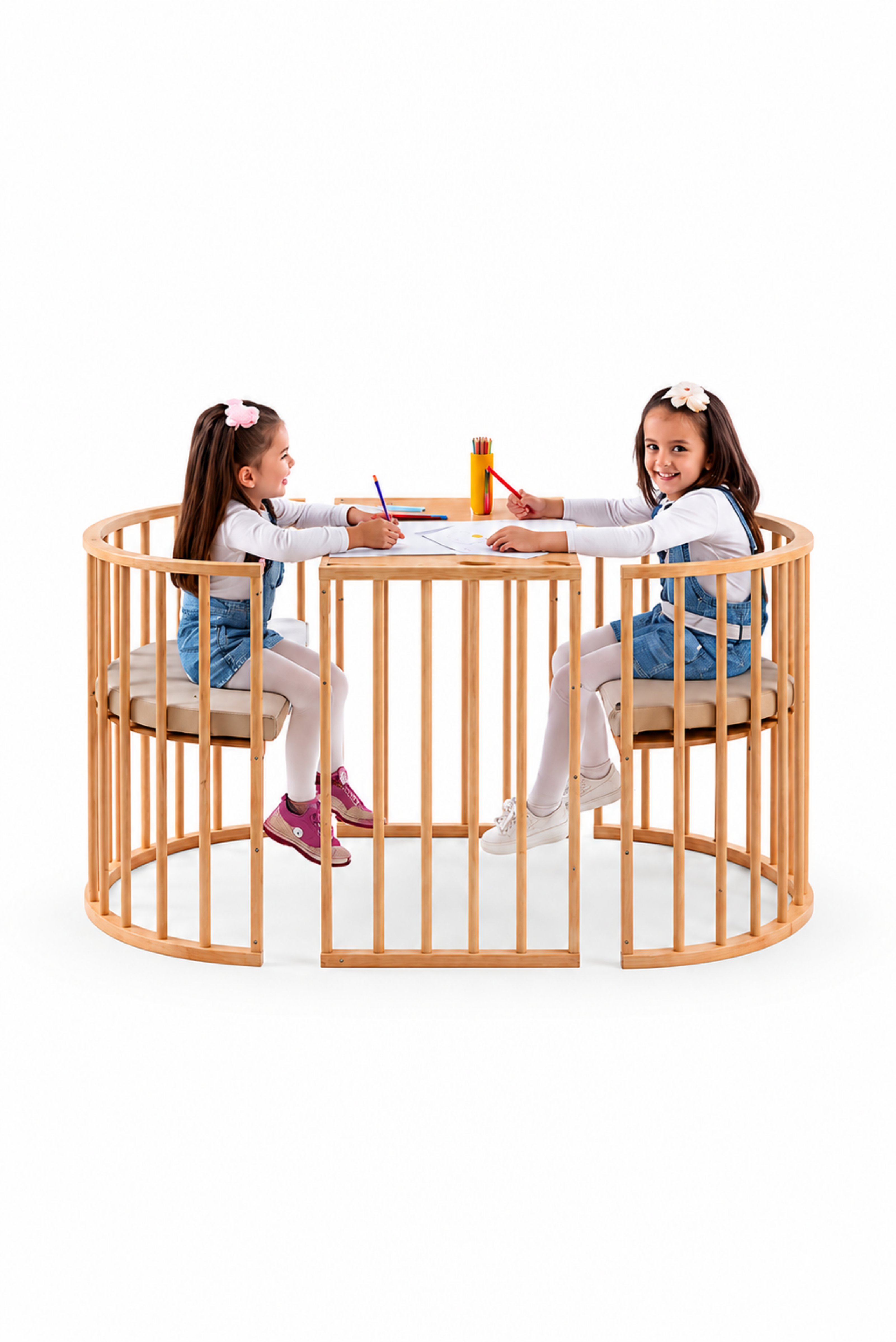 Bamgidoo PLAY  70×120 70x70 7 in 1 Büyüyen Beşik + Uyku Seti