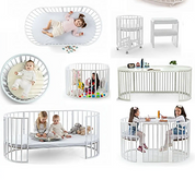 Bamgidoo PLAY  70×120 70x70 7 in 1 Büyüyen Beşik + Uyku Seti