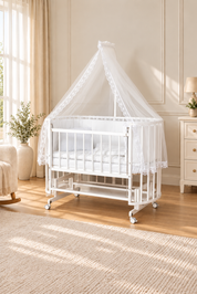 Bamgidoo PAPATYA 60x120 Kayın Ağacı Anne Yanı Beşik