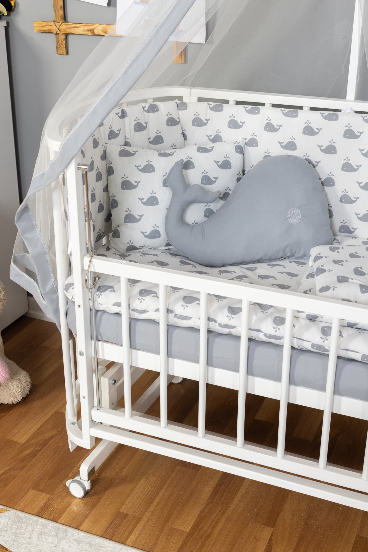 Bamgidoo PAPATYA 60x120 Kayın Ağacı Anne Yanı Beşik