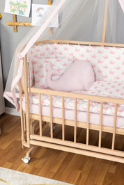 Bamgidoo PAPATYA 60x120 Kayın Ağacı Anne Yanı Beşik