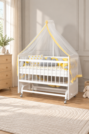 Bamgidoo TUTKU 60x120 Kayın Ağacı Anne Yanı Beşik