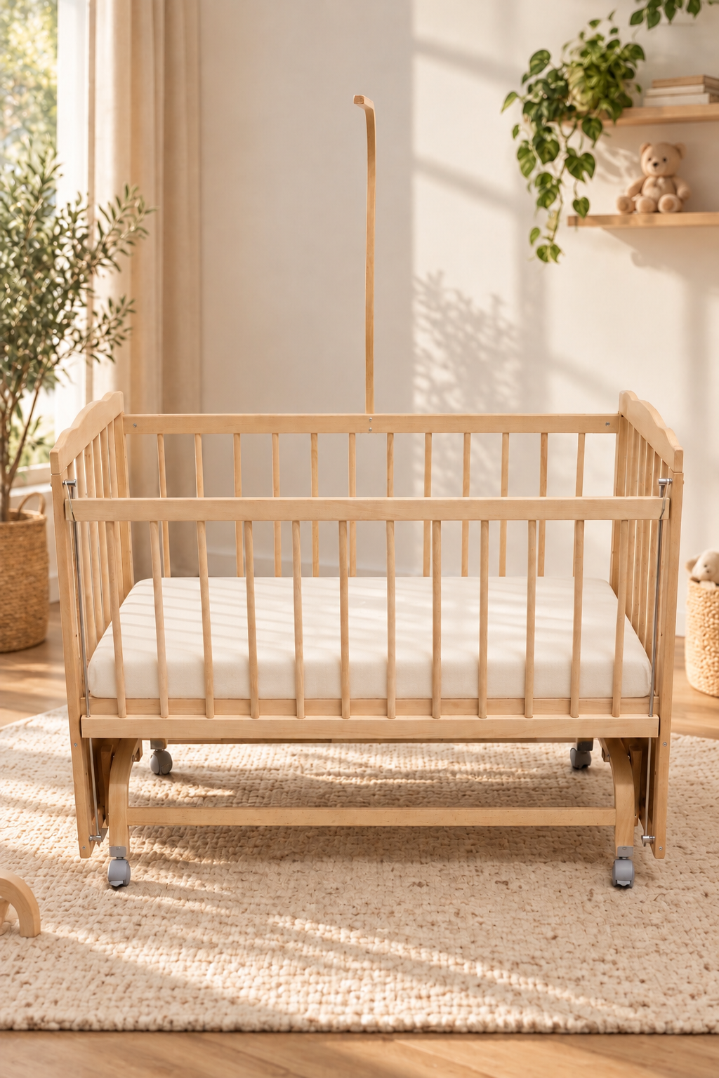 Bamgidoo TUTKU 60x120 Kayın Ağacı Anne Yanı Beşik