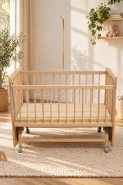 Bamgidoo TUTKU 60x120 Kayın Ağacı Anne Yanı Beşik